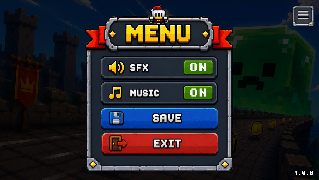 Endless Running Knight gameplay screenshot 2